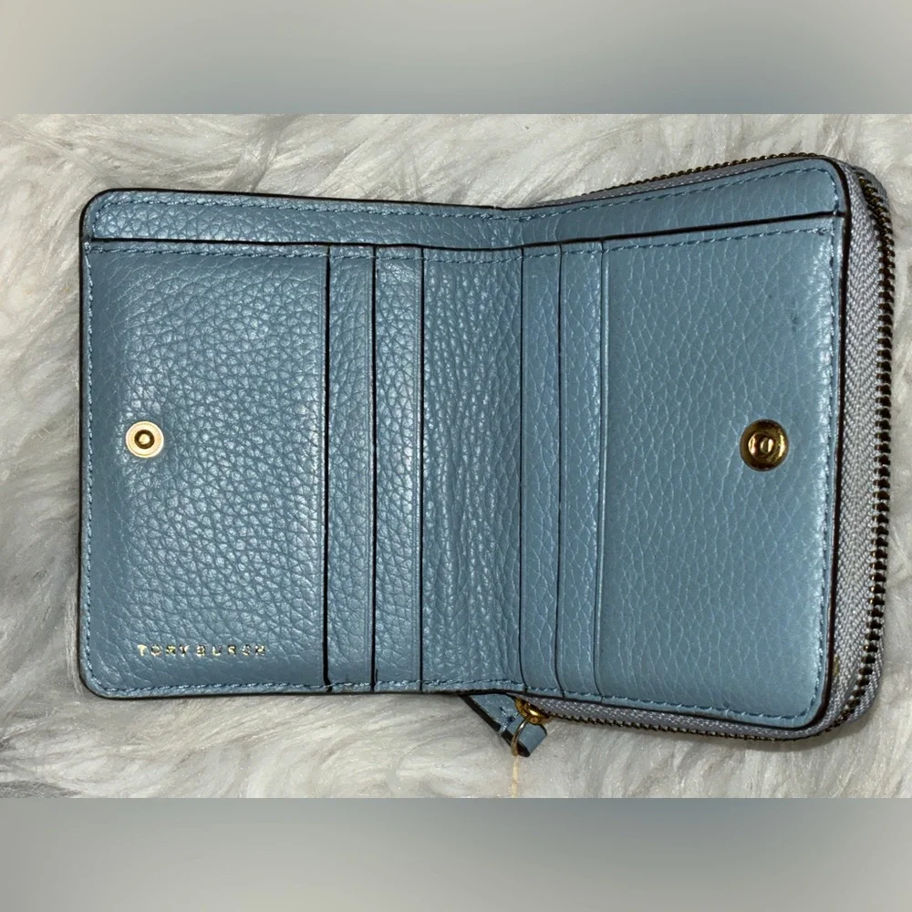 Tory Burch Britten‎ Textured Leather Mini Wallet